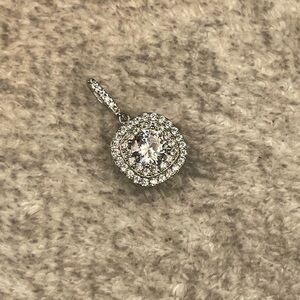 925 Sterling Silver CZ Pendant